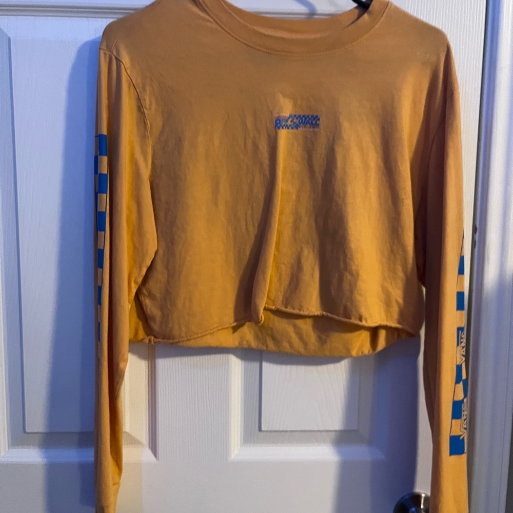 Vans Off The Wall, Cropped Long sleeve